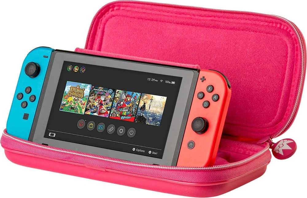 „Nintendo Game Traveler Deluxe“ kelioninis dėklas – princesė persikė: „Showtime!“