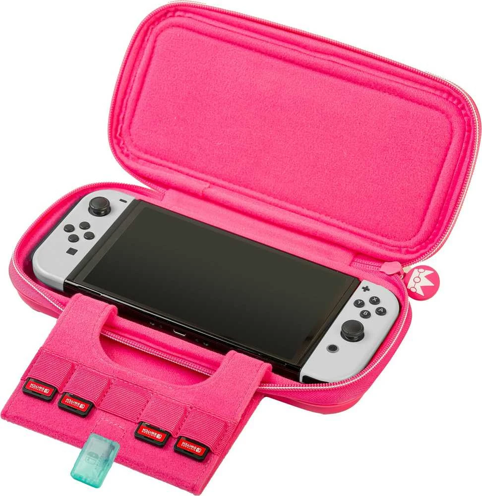 „Nintendo Game Traveler Deluxe“ kelioninis dėklas – princesė persikė: „Showtime!“