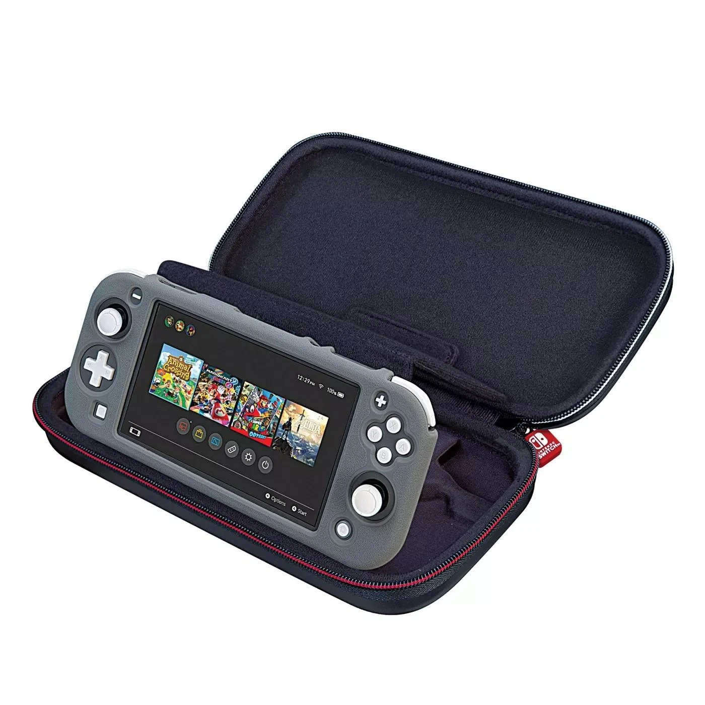 Nintendo Game Traveler Deluxe Travel Case Juodas