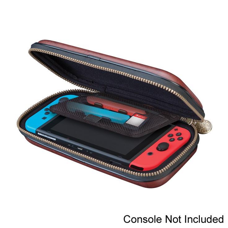 „Nintendo Game Traveler Deluxe“ kelioninis dėklas „Zelda Breath of the Wild Brown“.