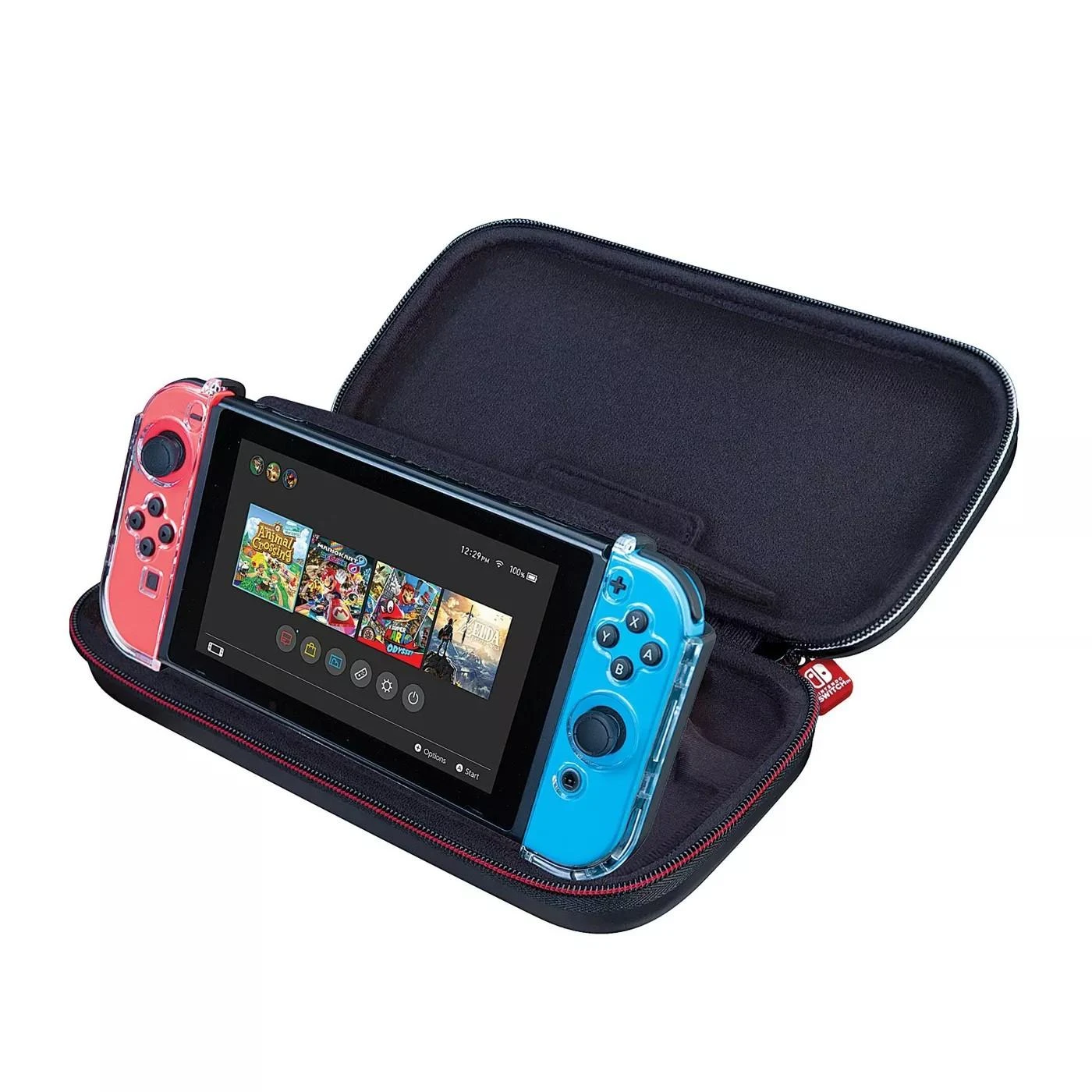 Nintendo Game Traveler Deluxe Travel Case Juodas