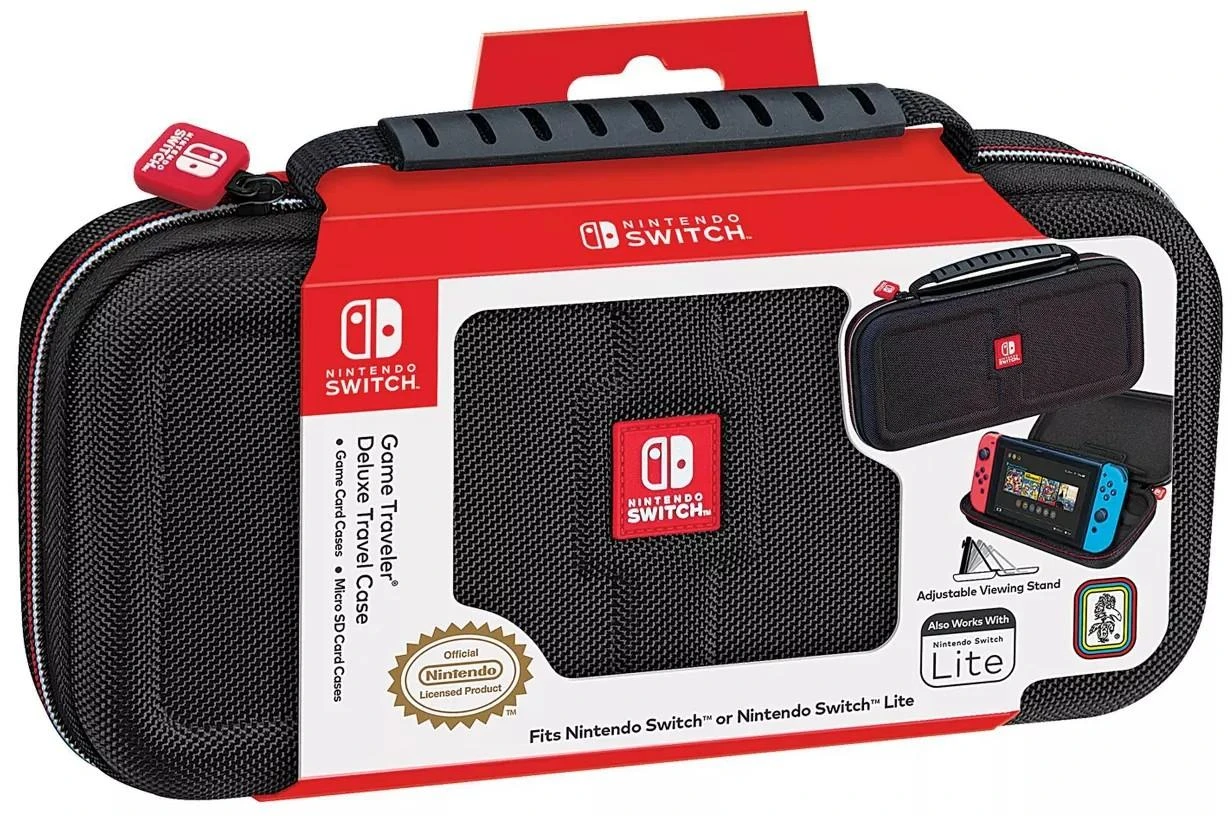 Nintendo Game Traveler Deluxe Travel Case Juodas
