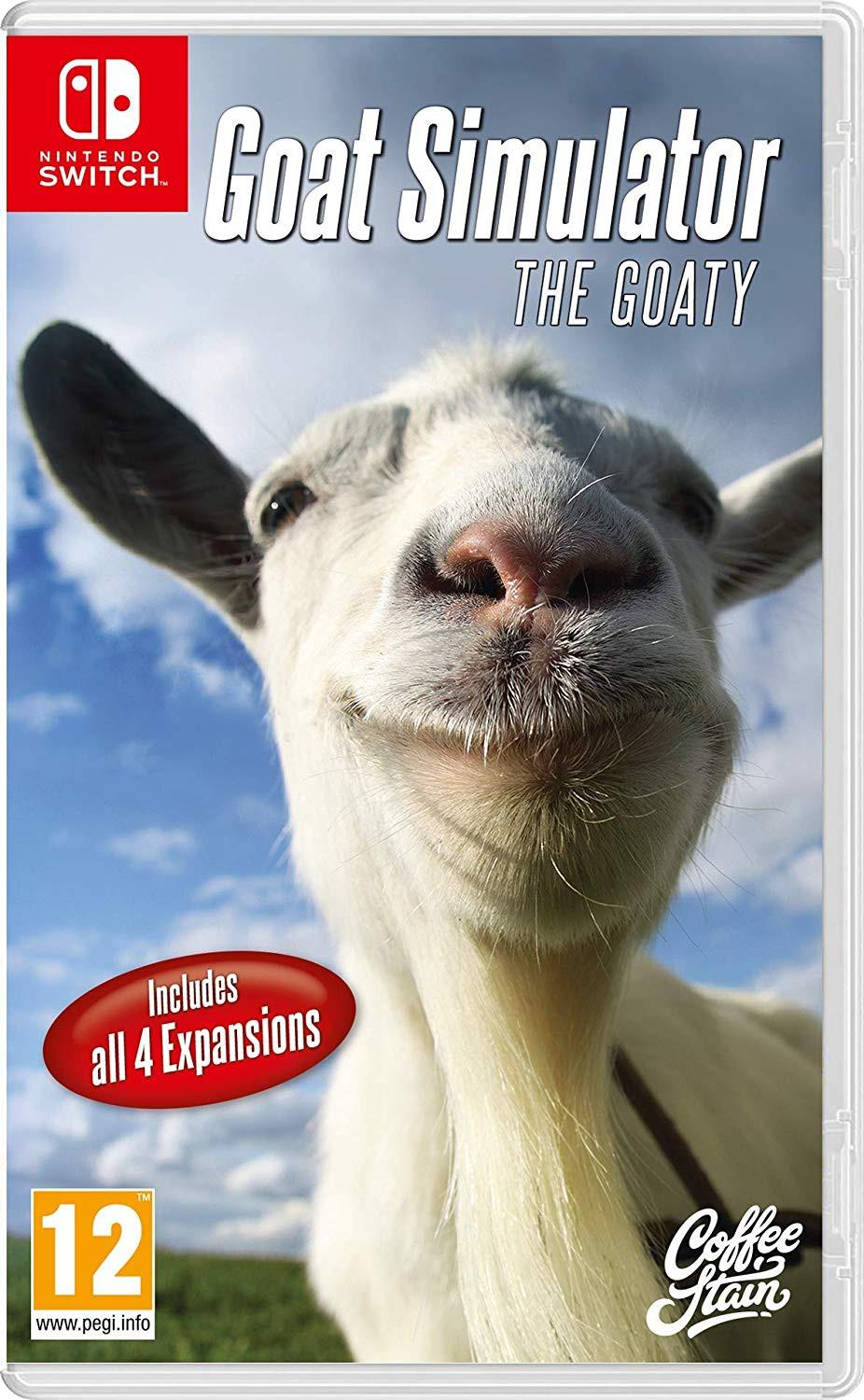Koch Media „Nintendo Goat Simulator The Goaty“.