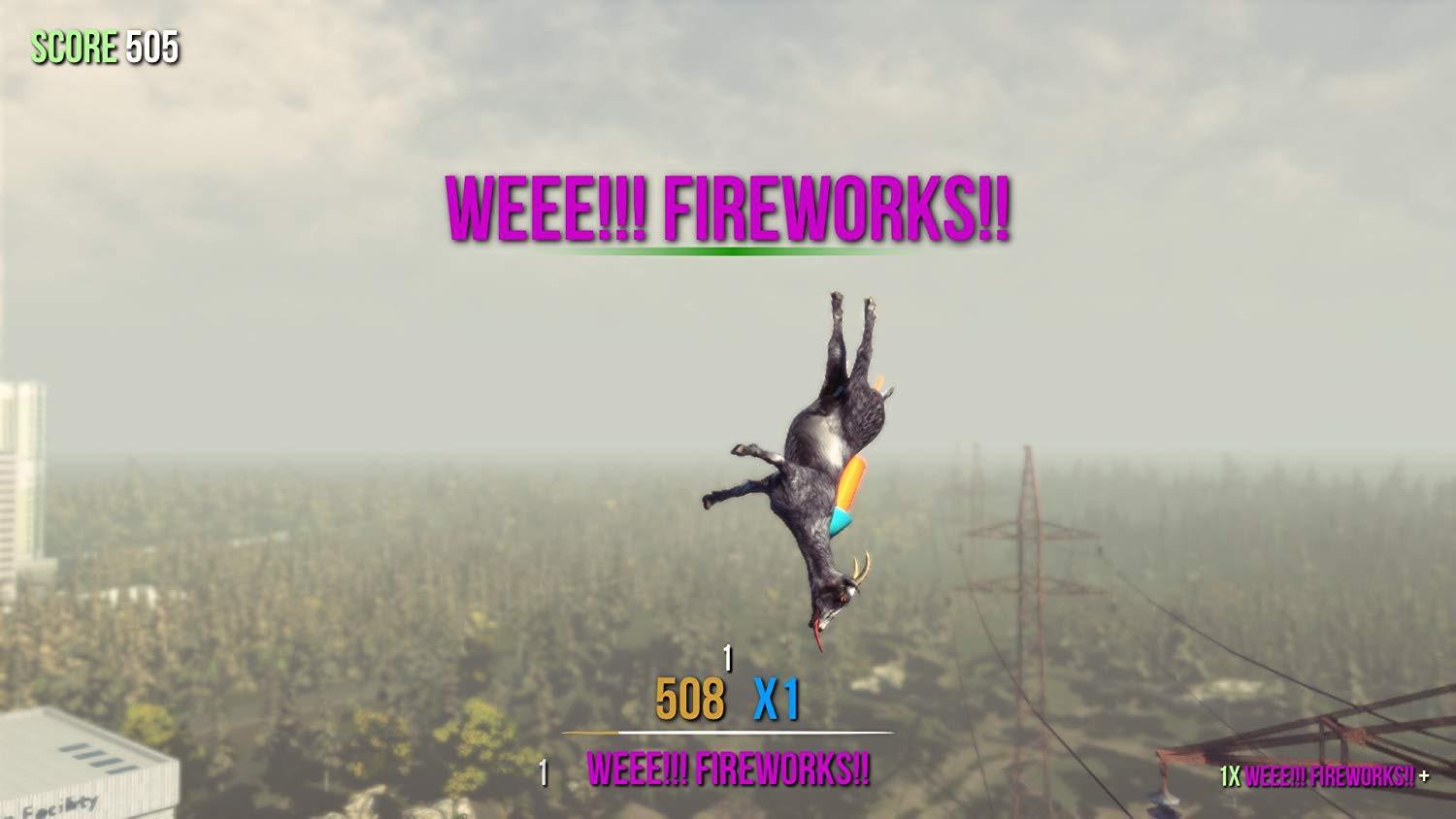 Koch Media „Nintendo Goat Simulator The Goaty“.