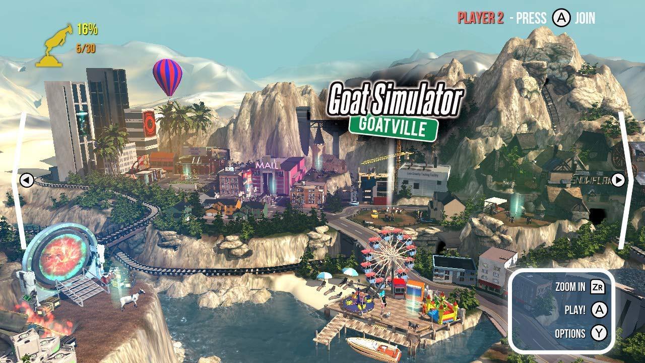Koch Media „Nintendo Goat Simulator The Goaty“.