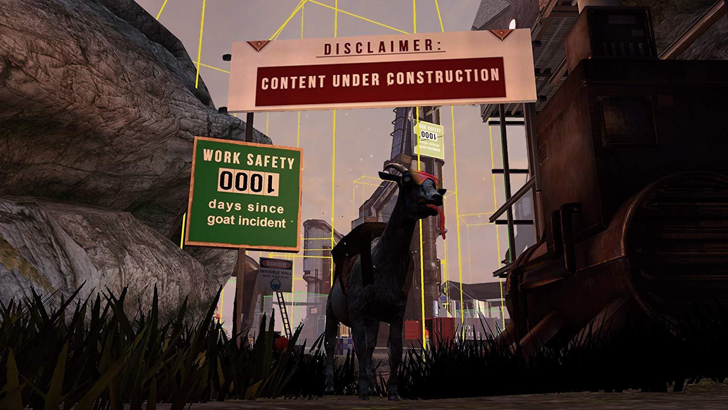 Koch Media „Nintendo Goat Simulator The Goaty“.