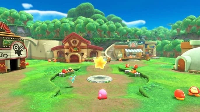 Nintendo Kirby ir užmirštoji žemė