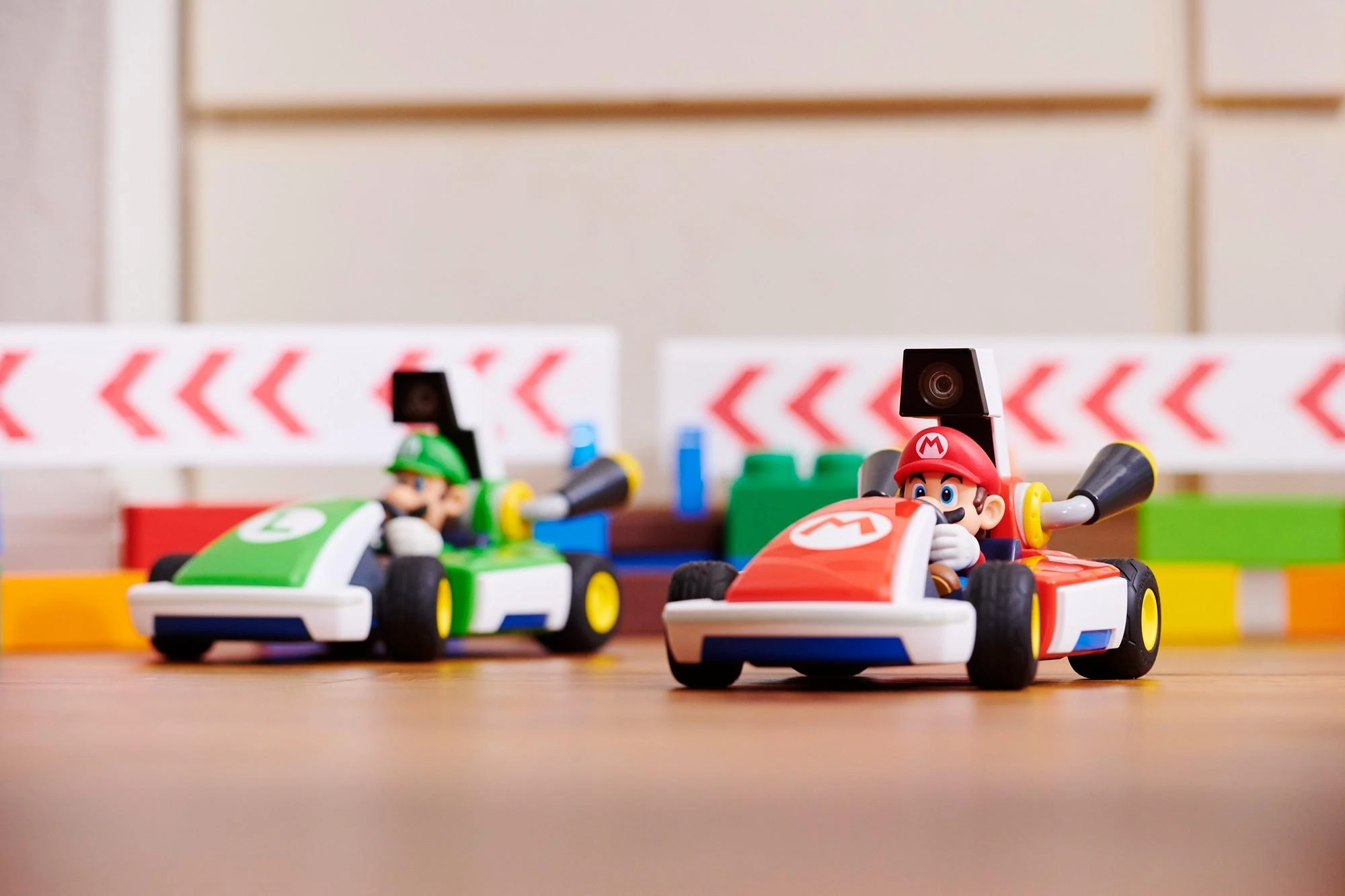 Nintendo Mario Kart Live Home Circuit LUIGI mašinėlės rinkinys