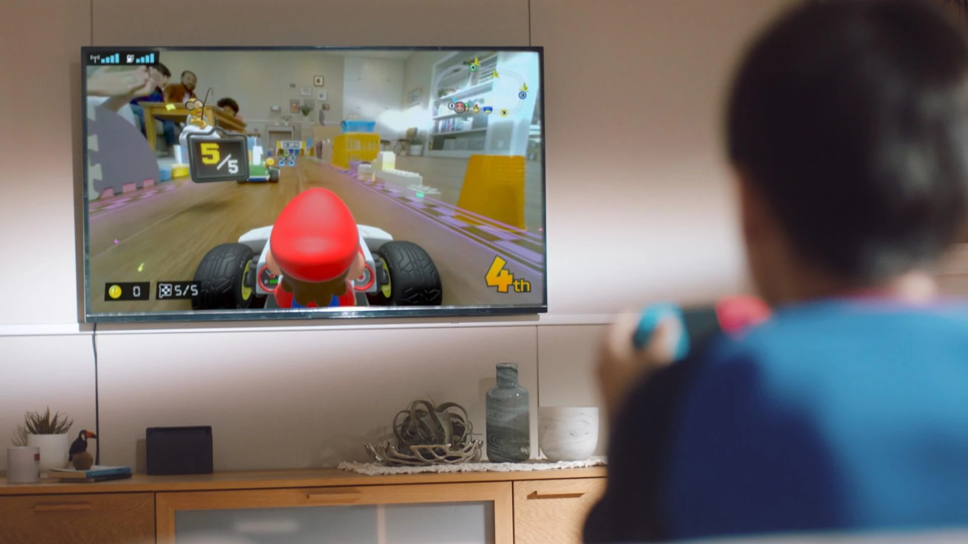 Nintendo Mario Kart Live Home Circuit Mario mašinėlės rinkinys