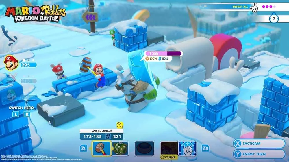 Ubisoft Nintendo Mario + Rabbids - Kingdom Battle (KODAS DĖŽUTĖJE)