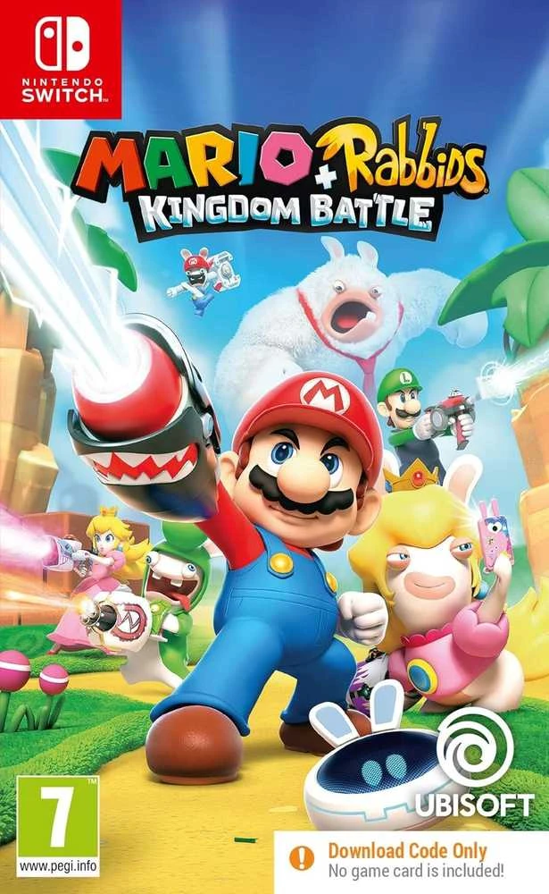 Ubisoft Nintendo Mario + Rabbids - Kingdom Battle (KODAS DĖŽUTĖJE)