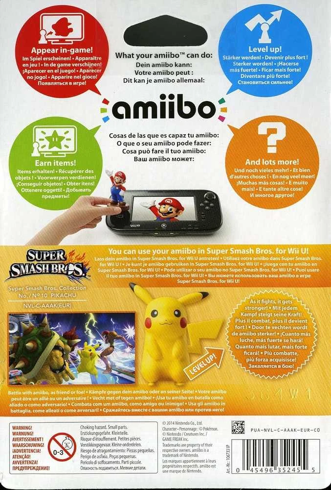 Nintendo Pikachu – Amiibo