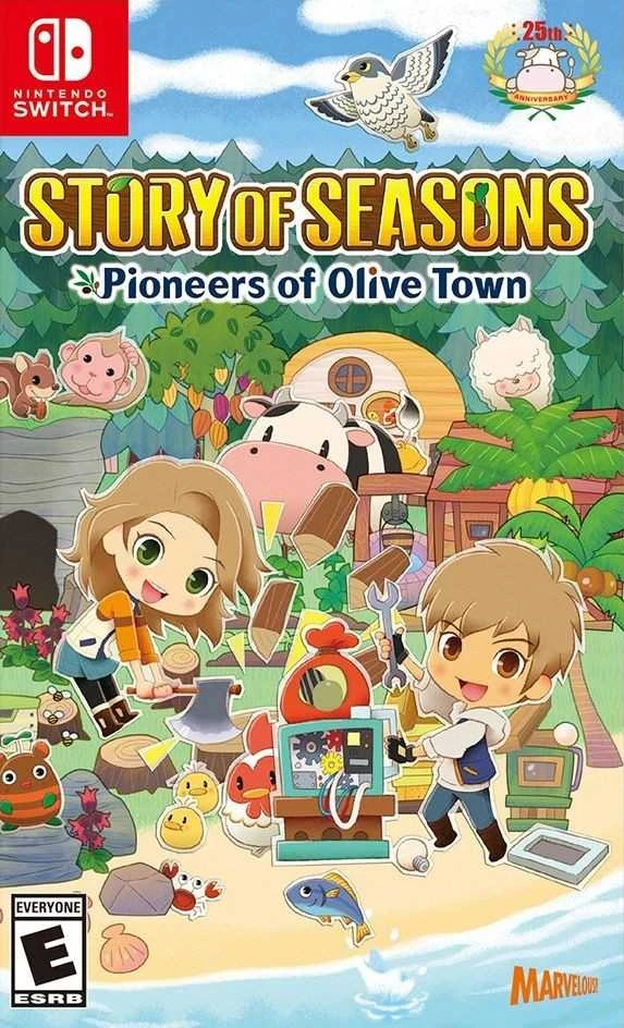 Marvelous „Nintendo Story of Seasons“: Olive Town pionieriai
