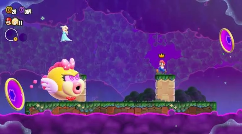 „Nintendo Super Mario Bros. Wonder“ + susitikimas Bellabelio parke („Switch 2“)