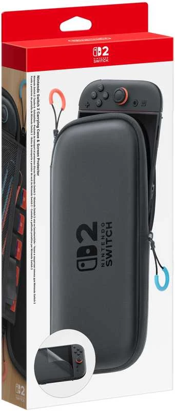 „Nintendo Switch 2“ nešiojimo dėklas + ekrano apsauga