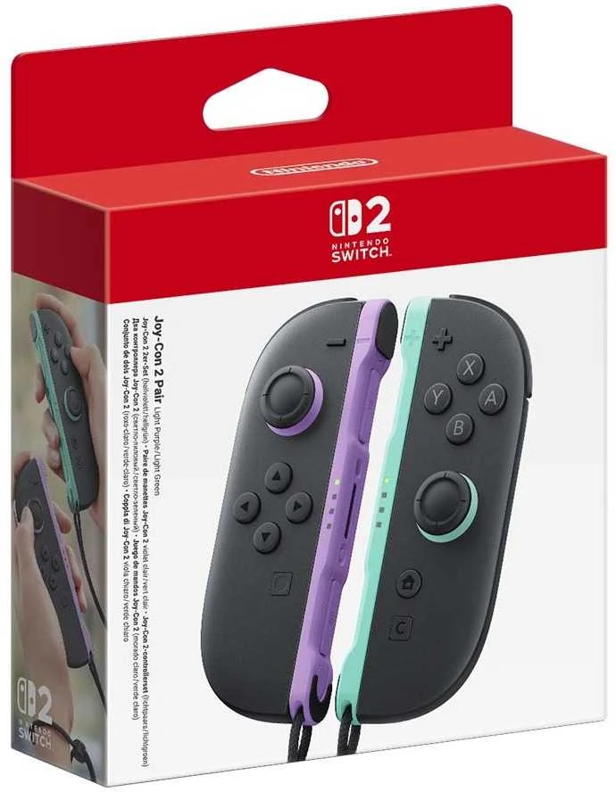 Nintendo Switch 2 Joy-Con Pair Light Violetinė/Light Žalias