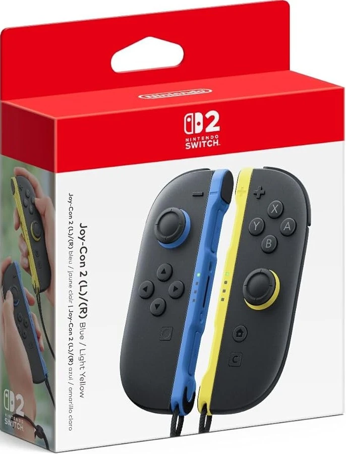 Nintendo Switch 2 Joy-Con Pair Mėlyna/Light Geltona