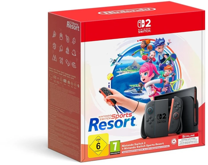 Nintendo Switch 2 konsolė + Sports Resort
