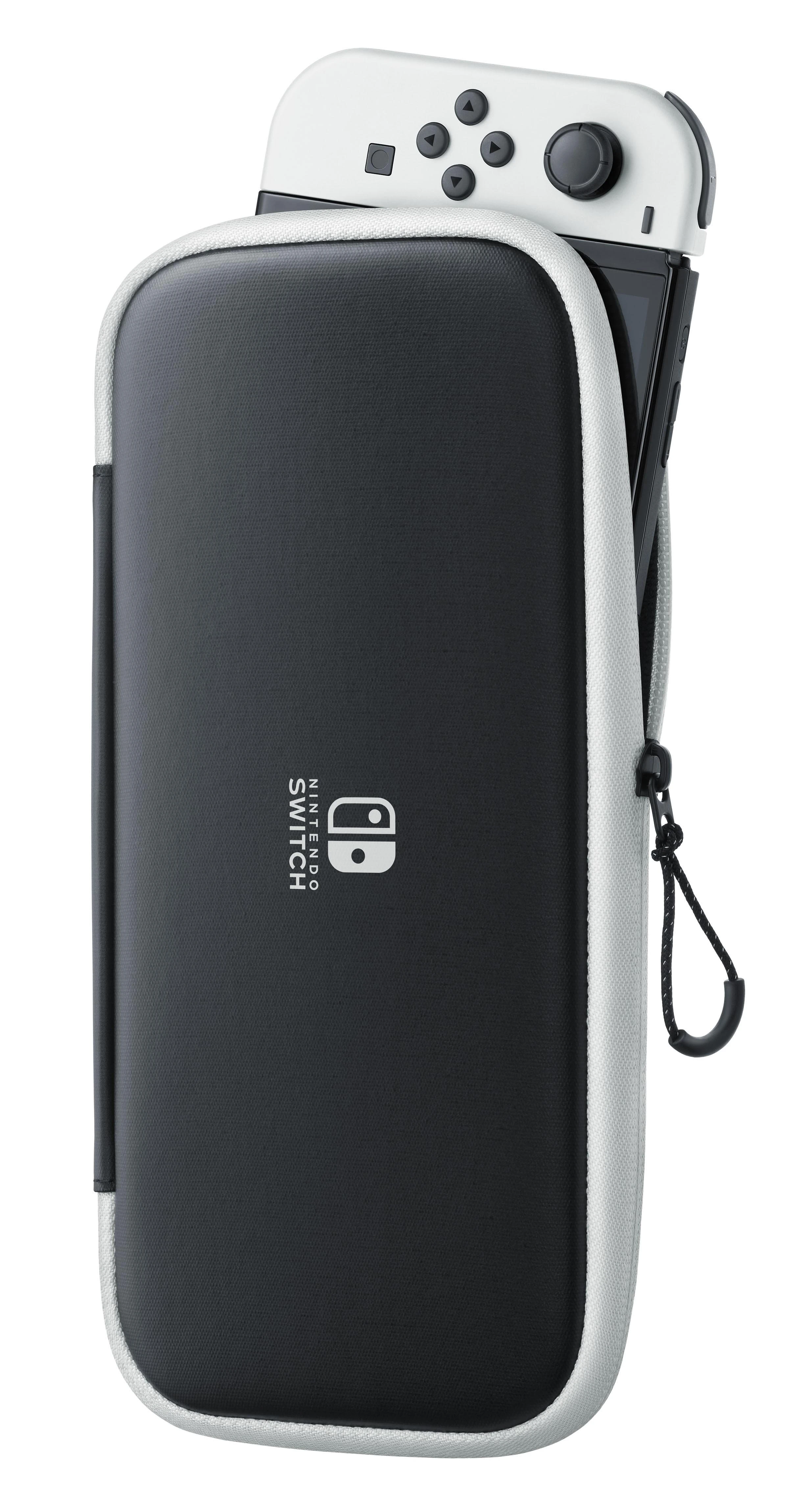 Nintendo Switch – nešiojimo dėklas ir ekrano apsauga, skirta OLED versijai