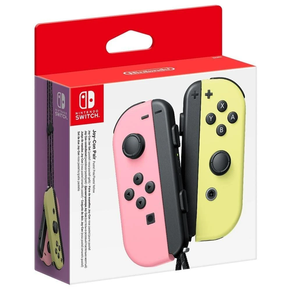 Nintendo Switch Joy-Con Pair Pastel Rožinė / Pastel Geltona