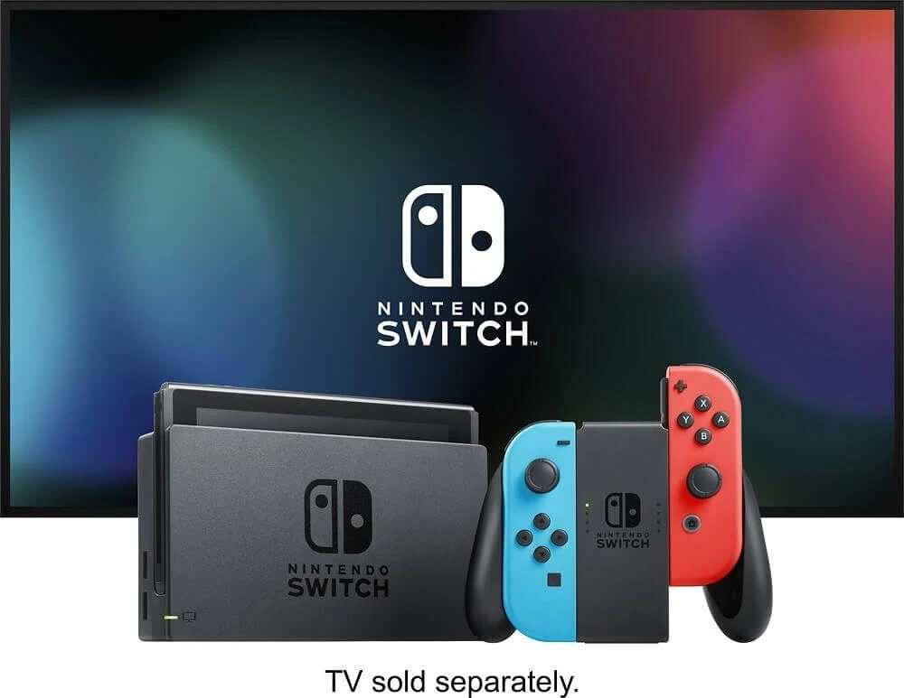 Nintendo Switch (Raudona / Mėlyna)
