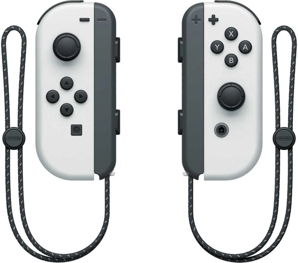 Nintendo Switch OLED konsolė (su baltais Joy-Con)