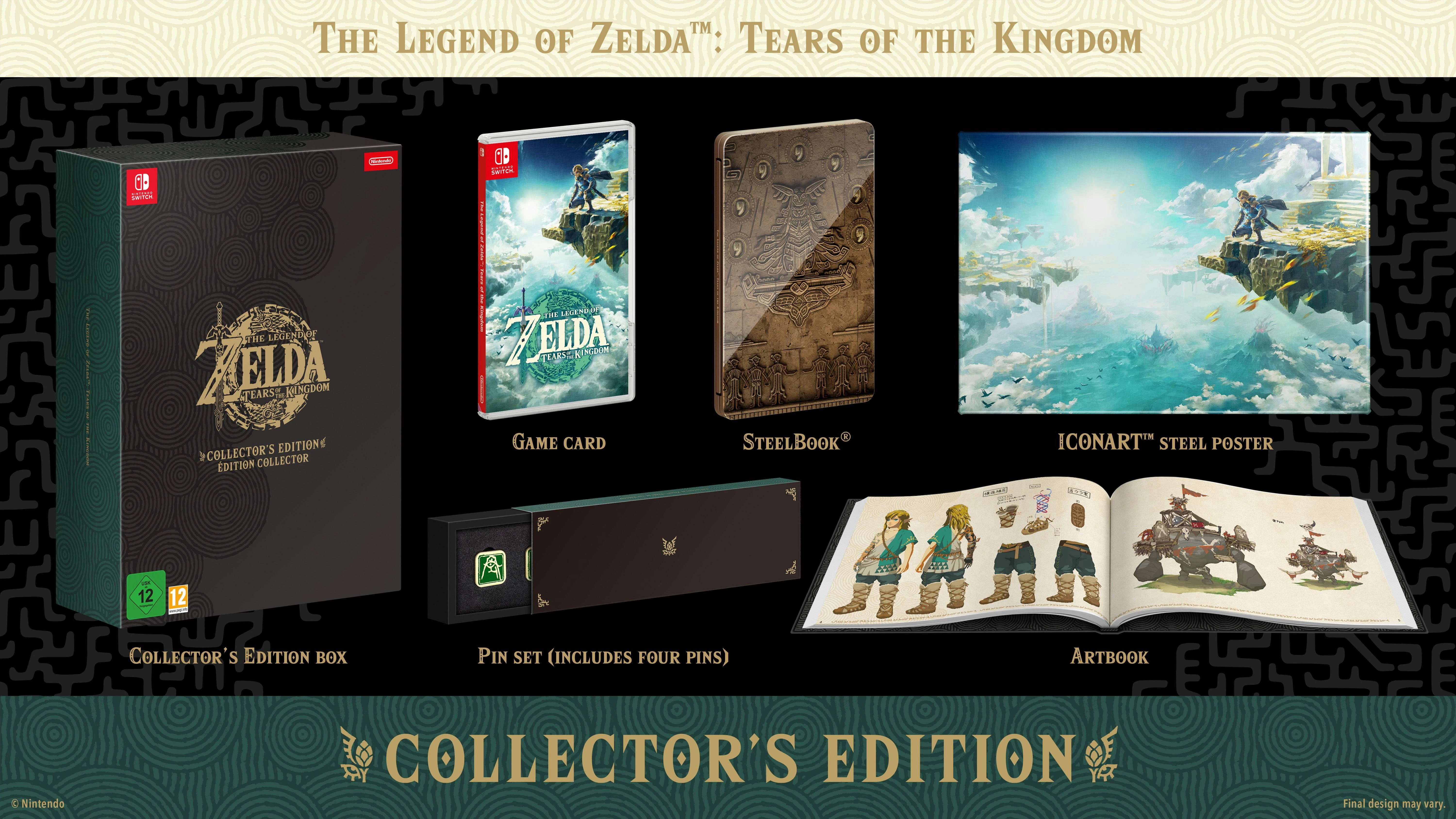 Žaidimas Nintendo Switch Zelda: Tears of the Kingdom Collector’s Edition