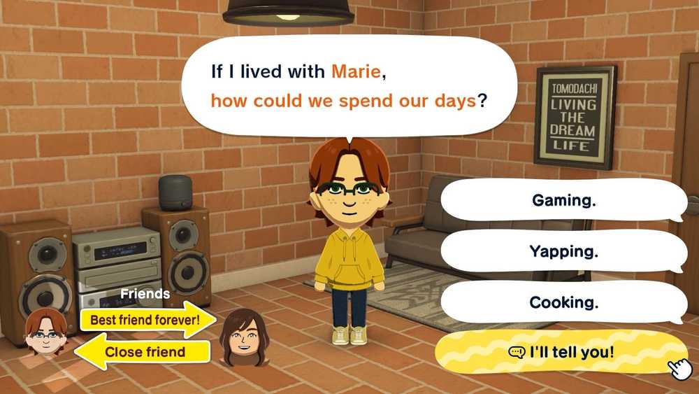 Nintendo Tomodachi gyvenimas: svajonės įgyvendinimas