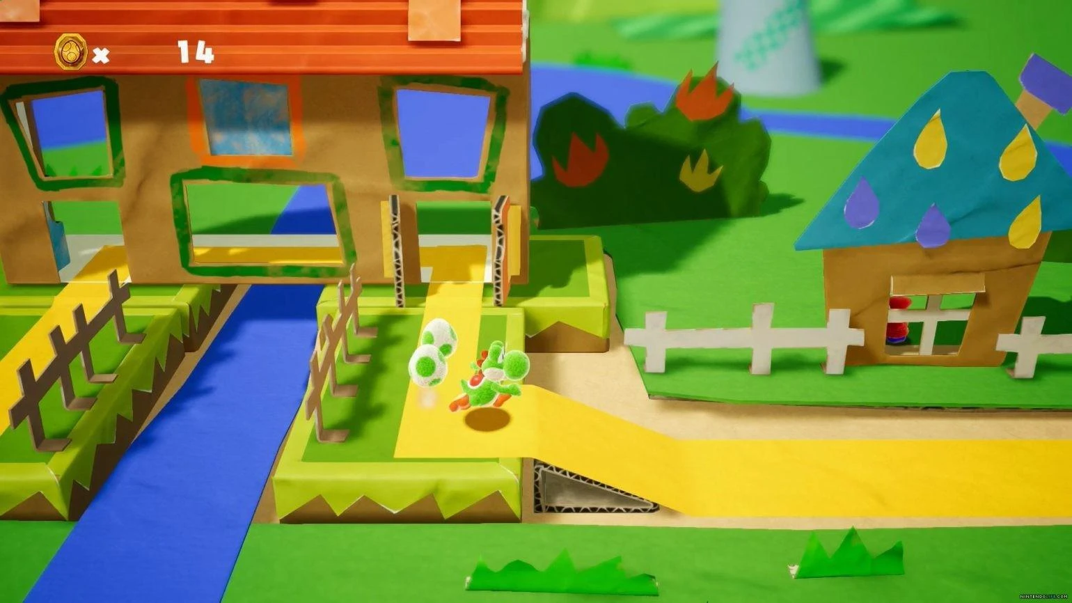 Nintendo Yoshi sukurtas pasaulis
