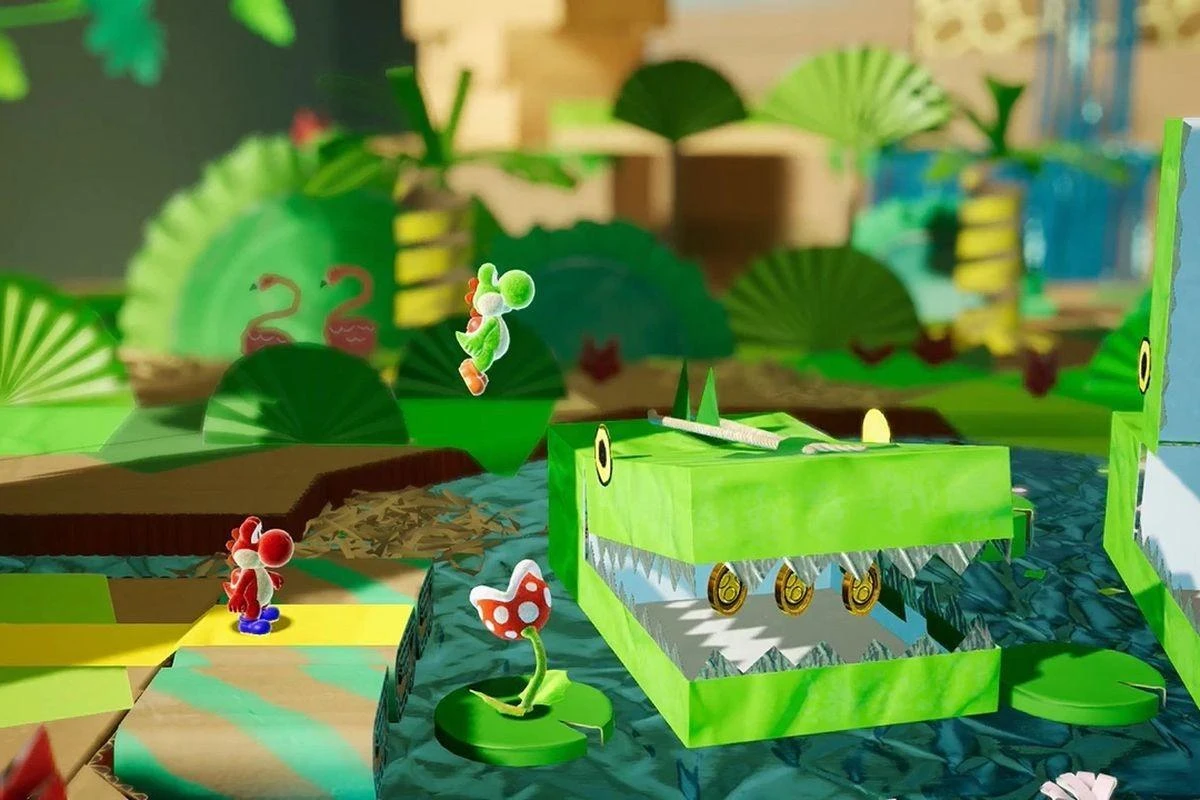 Nintendo Yoshi sukurtas pasaulis