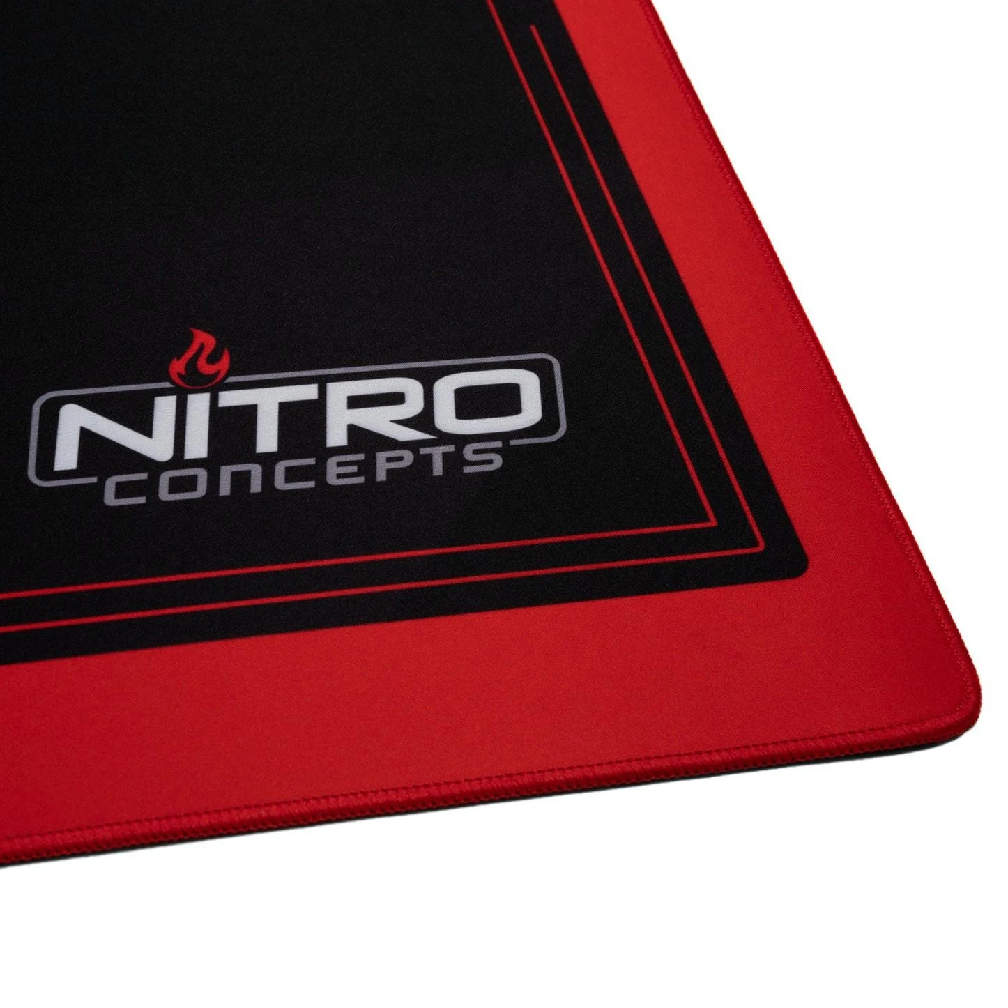 Nitro Concepts DM16 pelės kilimėlis (juoda/raudona) | 1600x800x3mm