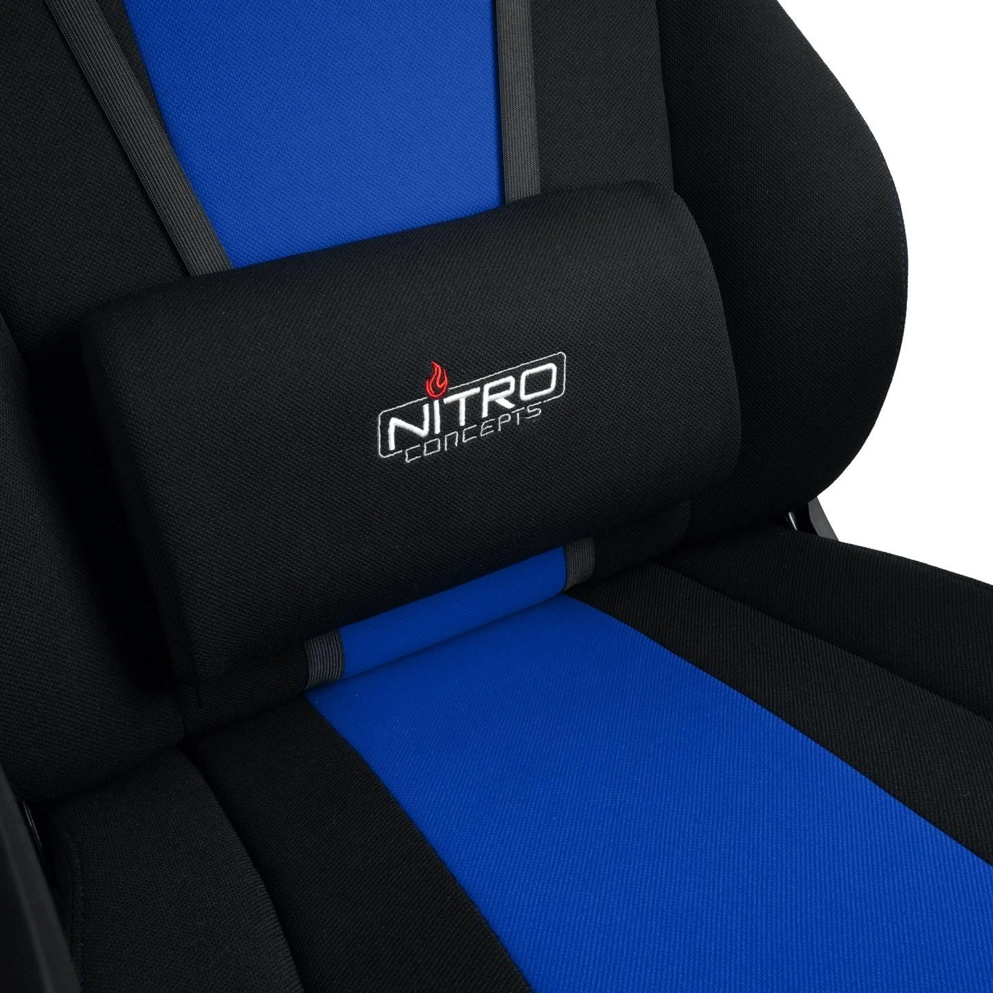 Žaidimų kėdė Nitro Concepts E250 Gaming Chair, Juoda-mėlyna