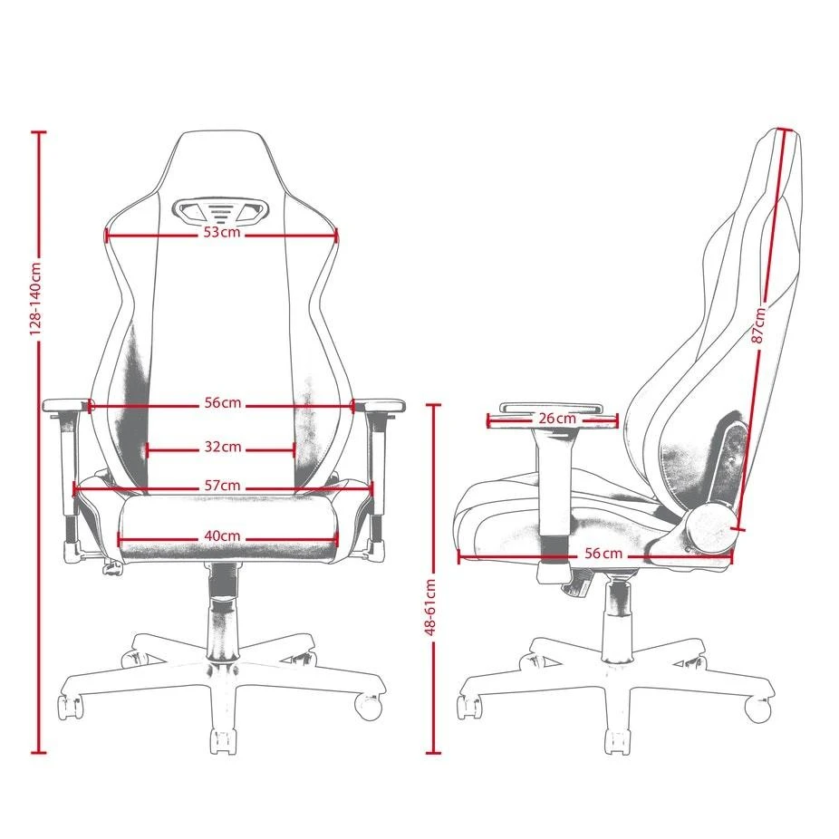 Žaidimų kėdė Nitro Concepts S300 Gaming Chair, Urban Camo