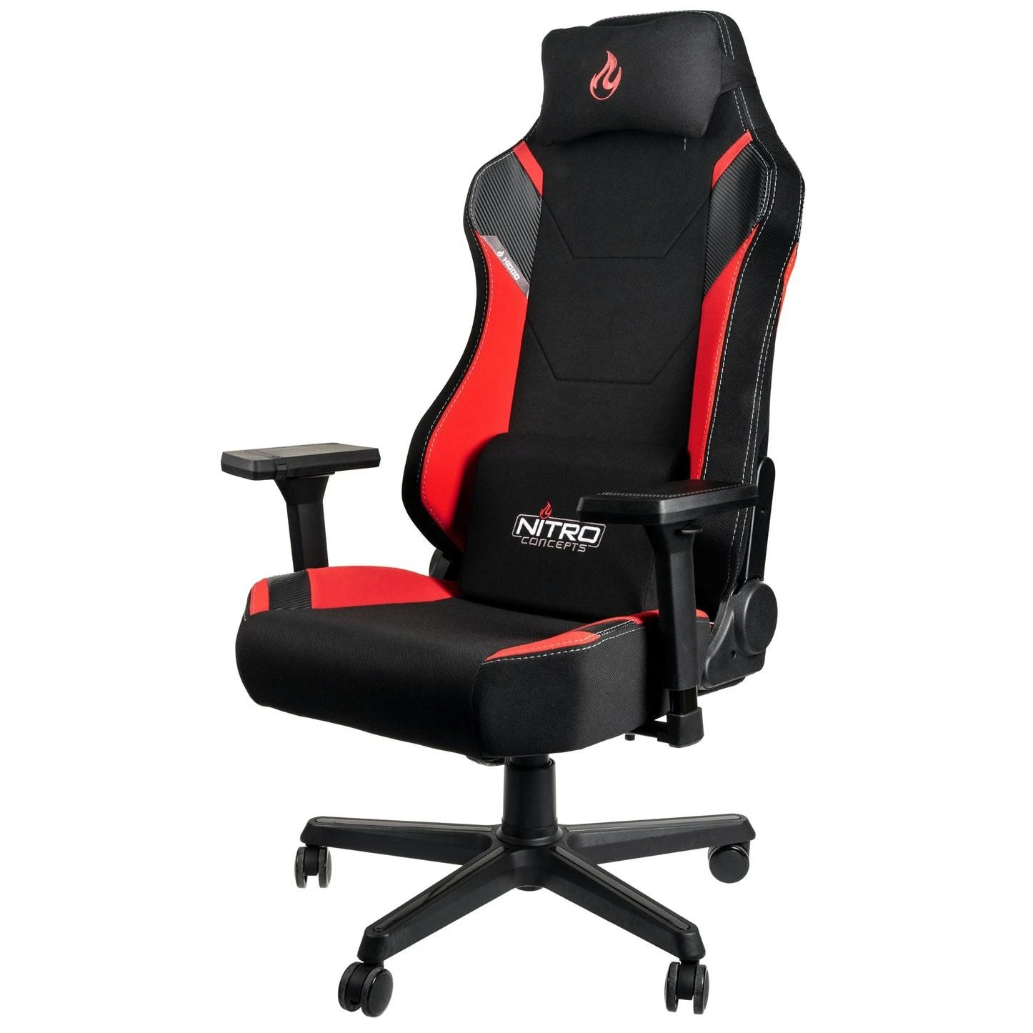 Žaidimų kėdė Nitro Concepts X1000 Gaming Chair, Juoda-raudona