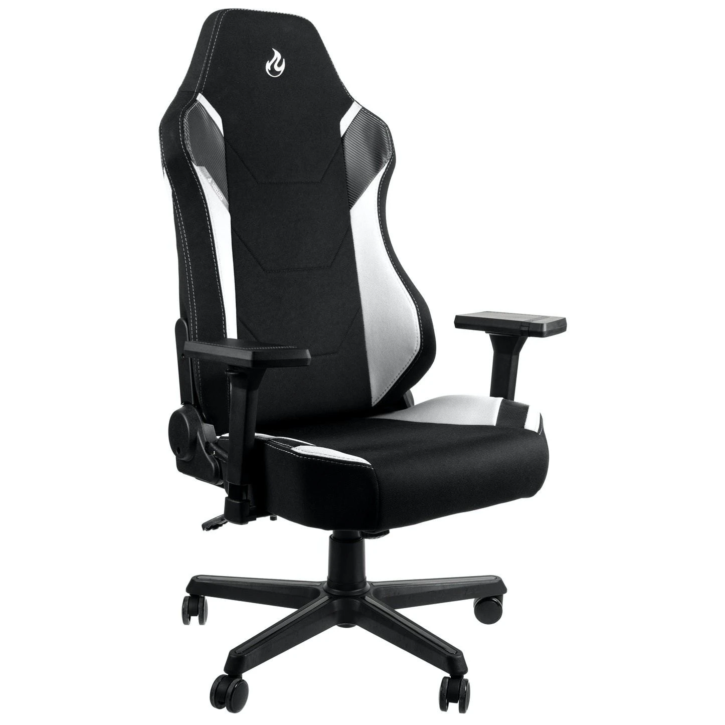 Žaidimų kėdė Nitro Concepts X1000 Gaming Chair, Juoda-balta