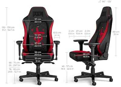Žaidimų kėdė Noblechairs HERO DOOM Edition PU-Leather Gaming Chair
