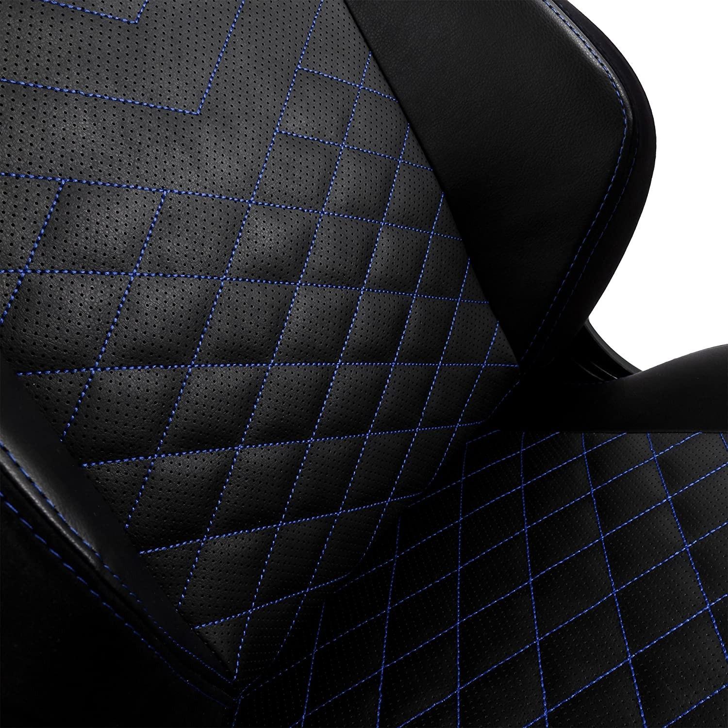 Žaidimų kėdė Noblechairs HERO PU-Leather Gaming Chair, Juoda-mėlyna