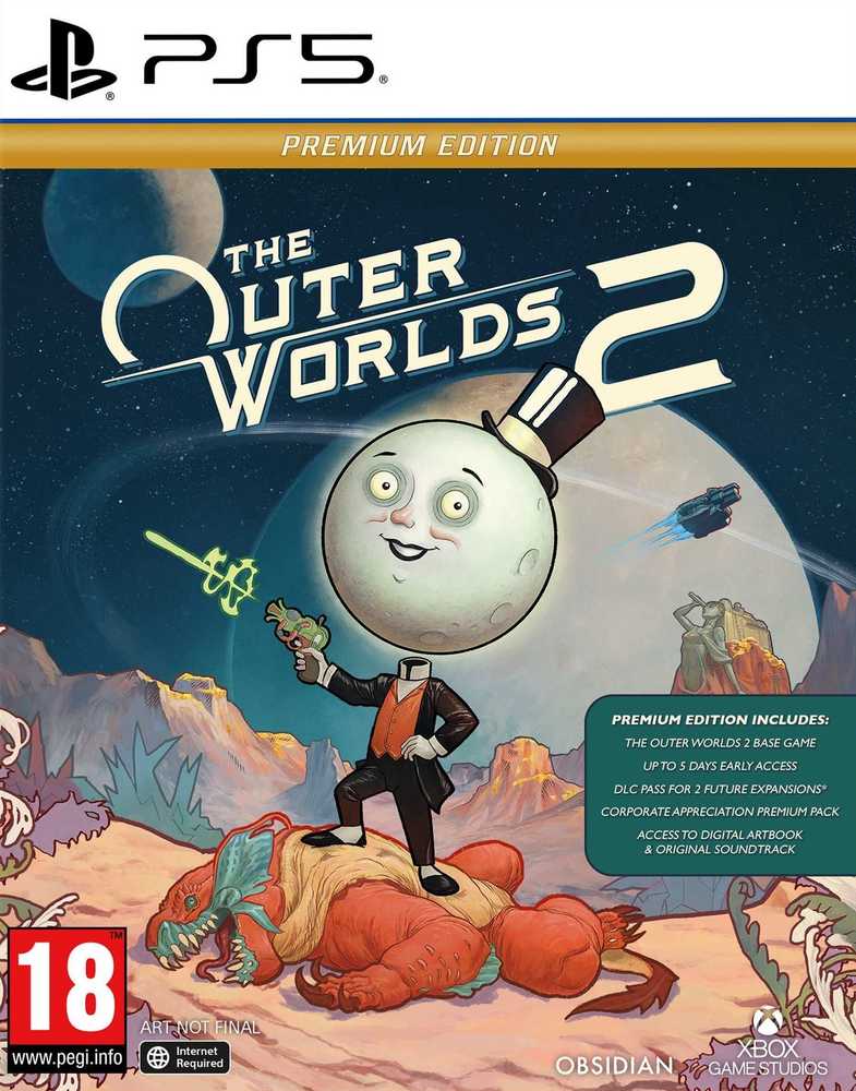 „Obsidian Entertainment“: „The Outer Worlds 2 Premium“ leidimas, PS5