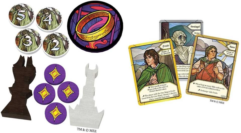 LORD OF THE RINGS Office Dog The Two Towers: Trick-Taking Game