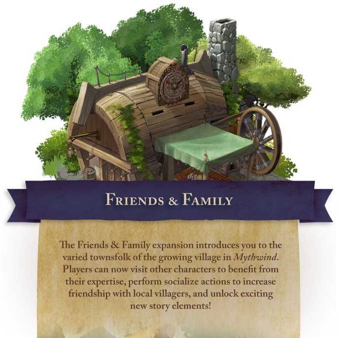 Open Owl Studios Mythwind: Friends & Family