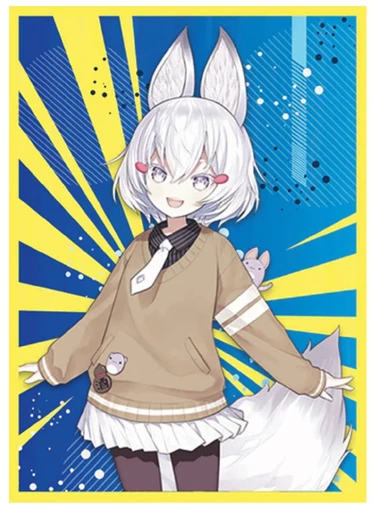 Oshi Push VTuber Card Game Player's Choice Tenma Sleeves (60 sleeves)