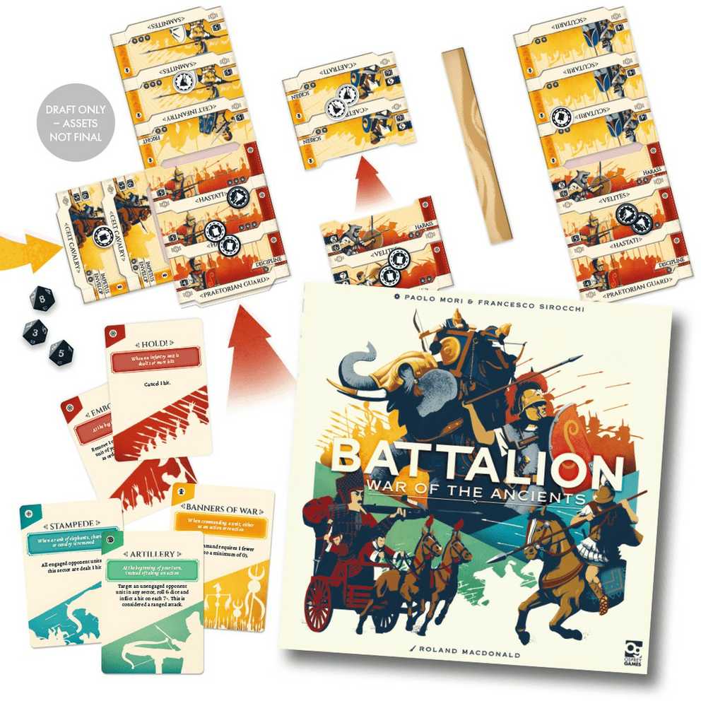 Paolo Mori Osprey Games Battalion: War of the Ancients
