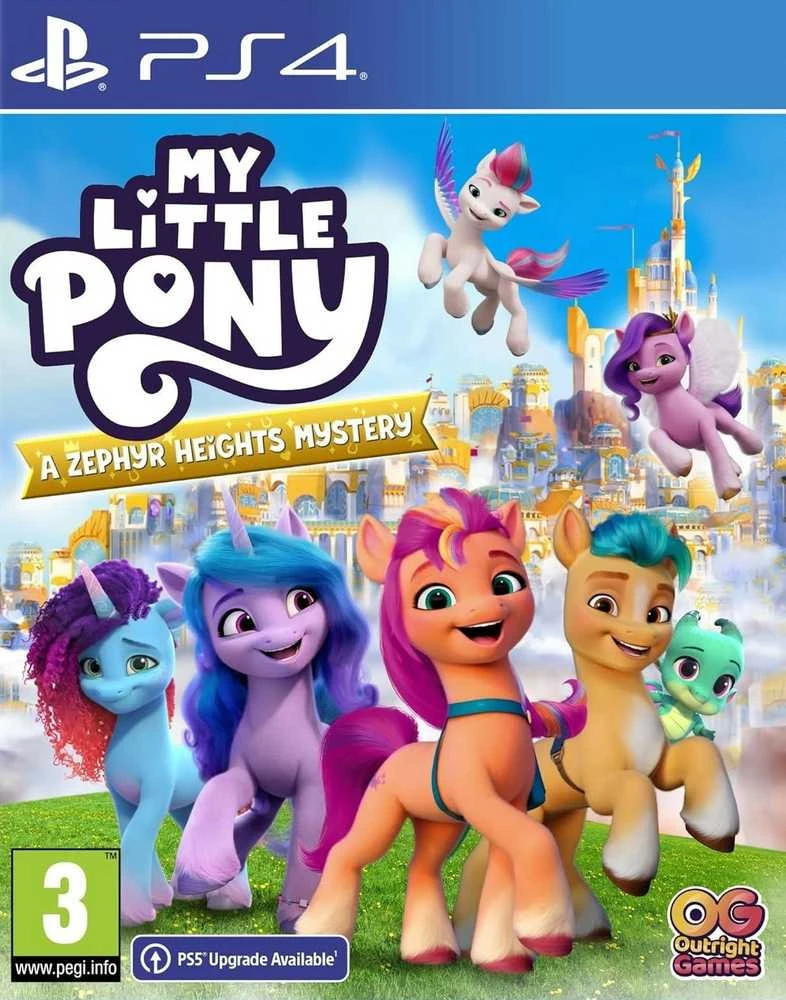Outright Games Tiesioginiai žaidimai „My Little Pony: A Zephyr Heights Mystery“ – „PlayStation 4“.