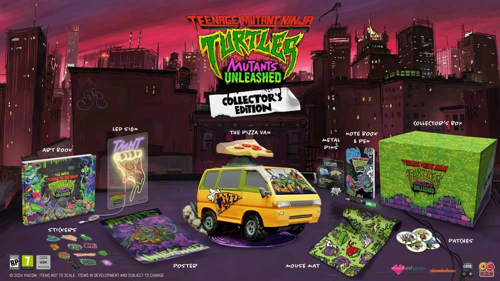 Outright Games Teenage Mutant Ninja Turtles: Mutants Unleashed - Collectors Edition PS5