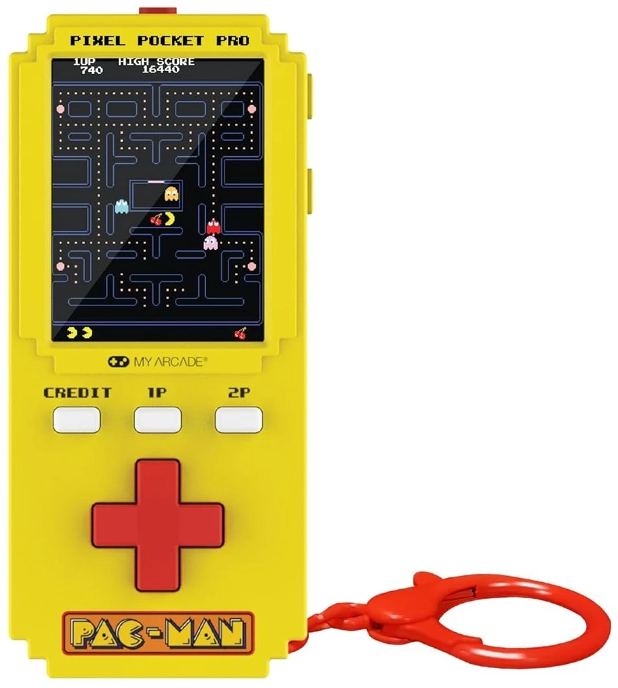 My Pac-Man Pixel Pocket Pro nešiojama žaidimų konsolė