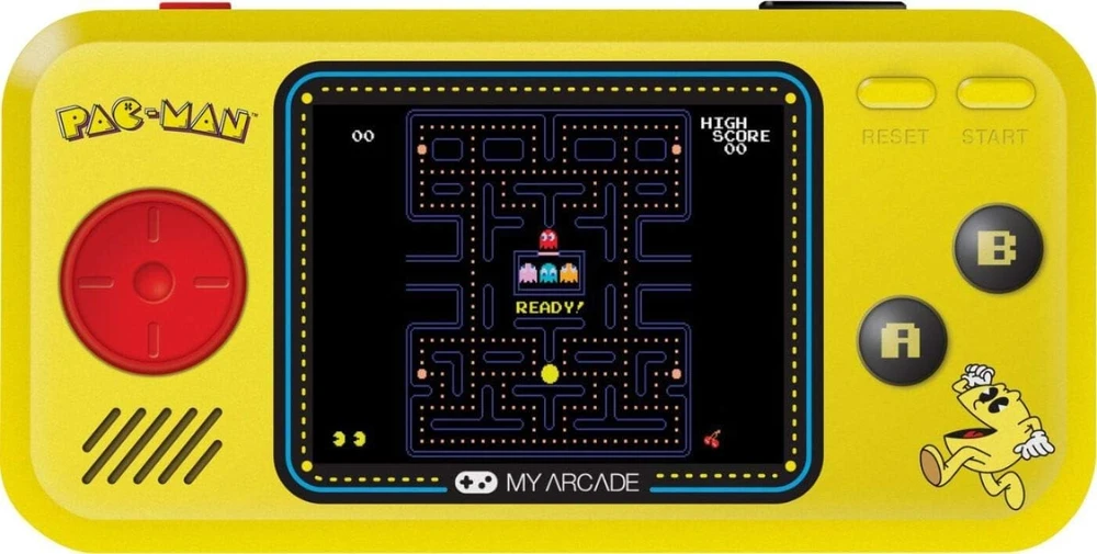 MY ARCADE Mano arkadinis kišeninis žaidėjas Pacman 3 žaidimai
