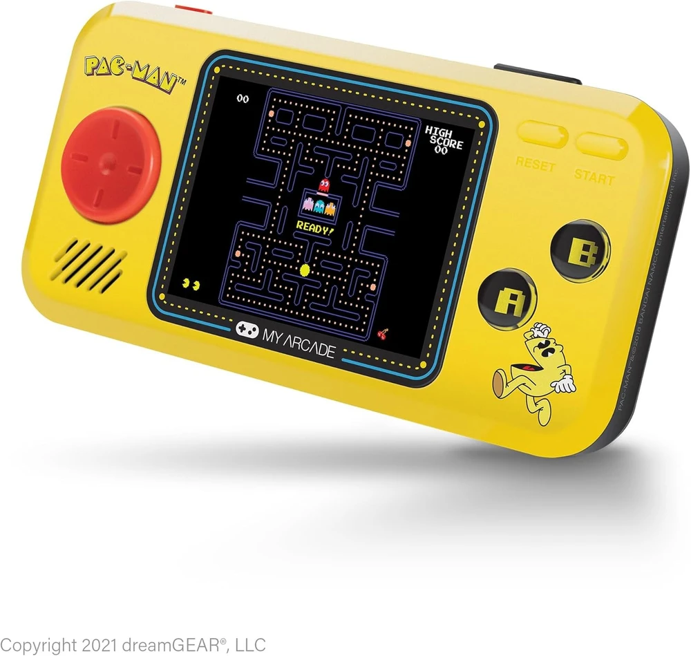 MY ARCADE Mano arkadinis kišeninis žaidėjas Pacman 3 žaidimai