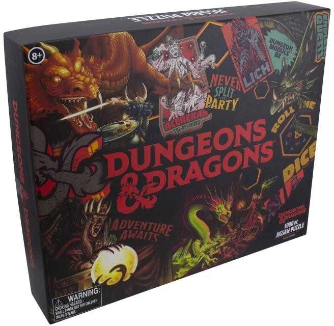 Paladone Dungeons and Dragons dėlionė