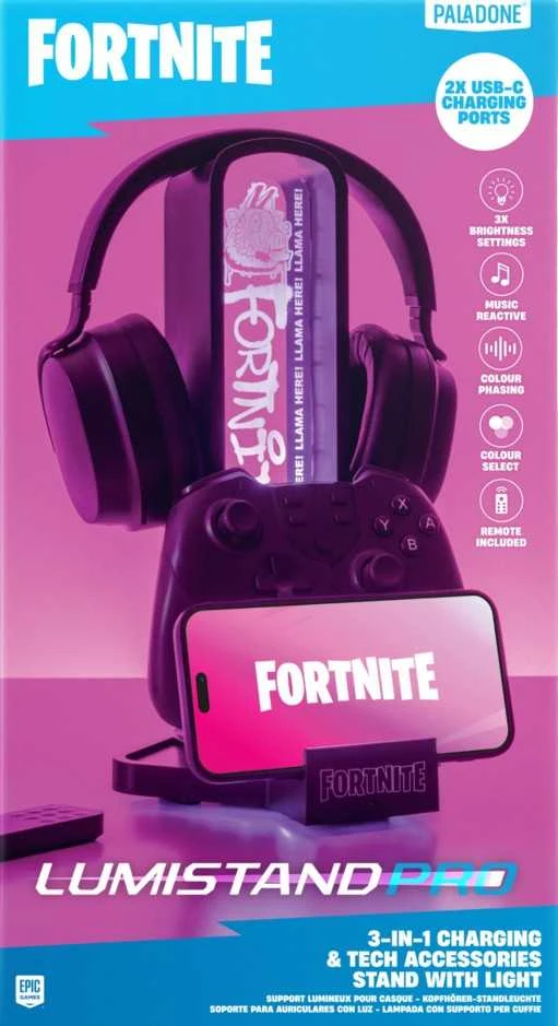 Paladone Fortnite Ausinių Stovas - Lempa | 30 cm