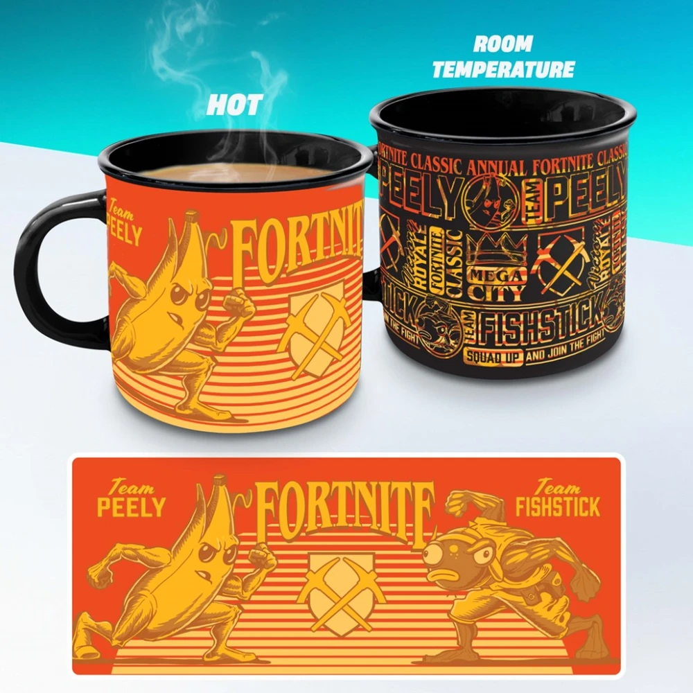 Paladone Fortnite spalvą keičiantis puodelis (350 ml)